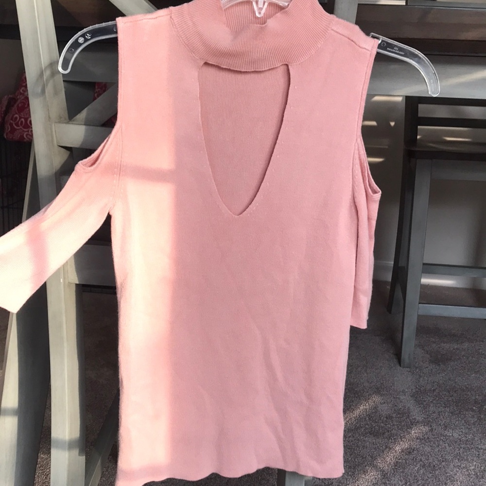 Light pink sexy sweater